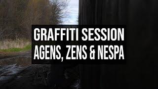 Graffiti Session: AGENS, ZENS & NESPA