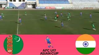  LIVE, Turkmenistan vs India, AFC U17 Asian Cup 2025 Qualifiers, Live Match Updates