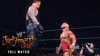 FULL MATCH: Hulk Hogan vs. Undertaker | WWE Undisputed Title Match: Judgment Day 2002