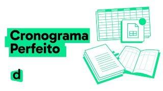 COMO MONTAR UM CRONOGRAMA DE ESTUDOS PERFEITO | QUER QUE DESENHE