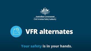 Explaining the rules - VFR alternates