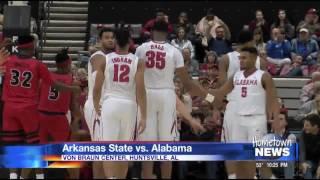 Bama drops Arkansas State in Rocket City Classic