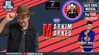 LIVE BATE PAPO MUSICAL COM MARKIM MARKES(O MIÓZIN QUE TÁ TENO)PART.DANILINHO