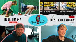 Breaking, Calisthenics & Content Creation Bboy Kaio Falcrow CypherBeast TV Ep. 37 