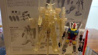 Unboxing RX-78 Gundam Fix Figuration Clear ver.「Gundam Rotational Stage高達素組模型展示地台」正在直播！