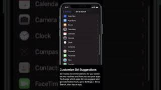 iPhone Hacks - Customize Siri Suggestions