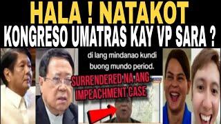 GOODNEWS! VP SARA WINNER NA! IMPEACHMENT CASE SURRENDER NA?/REACTION