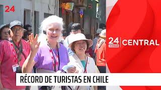 Récord de turistas en Chile | 24 Horas TVN Chile