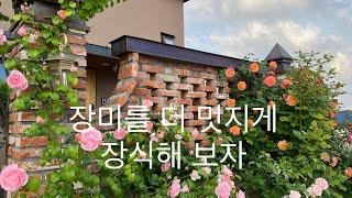 작지만 장미벽이 예쁜 정원을 만나보자_이오의 장미 벽 디자인