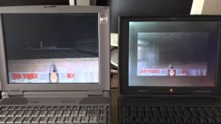 Active and passive matrix LCD comparison (TFT vs DSTN) - Doom