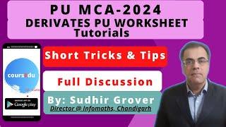 DERIVATES PU WORKSHEET