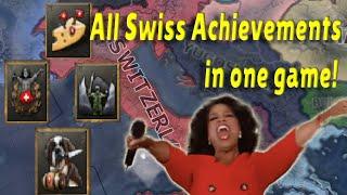 Hoi4: How to get ALL the achievements for Switzerland in one campaign!