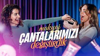 MAKYAJ ÇANTALARIMIZI DEĞİŞTİRDİK ! w/@PelinBerk