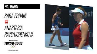 Sara Errani vs Anastasia Pavlyuchenkova | Tennis Women's First Round | Olympic Games - Tokyo 2020
