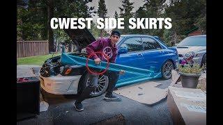 02 WRX CWest Side Skirts (Unboxing)