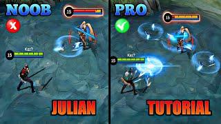 JULIAN TUTORIAL 2023 | MASTER JULIAN IN JUST 15 MINUTES | BUILD, COMBO AND MORE | MLBB