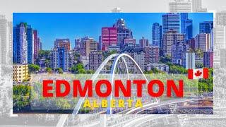 Tour around City of EDMONTON, Alberta | Canada (capital of Alberta)