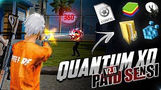 Revealing QUANTUM XD Paid Sensi V2.0 Which Gives 0% Recoil | Free Fire PC