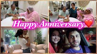 Happy Anniversary Ammi Papa| Special Cake Banaya ️| Ashu finally meets Ruhaan after a year