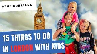 London: 15 things to do with kids