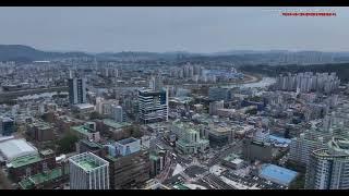 Mavic 3 Cine 드론소스영상 경남 진주시 강남동 GS타임즈 진주제일병원제3 민영 주차장,콩모텔주차장,콩모텔,제일병원주차장DJI_0005_0014