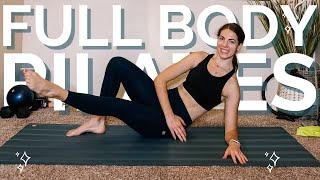 30 MINUTE FULL BODY, NO EQUIPMENT PILATES // follow along mat pilates workout- all my fave moves :)