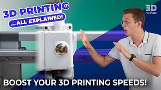 How to 3D Print Faster? Improve FDM 3D Printing Speeds - Slicer settings & Hardware | 3D Explained