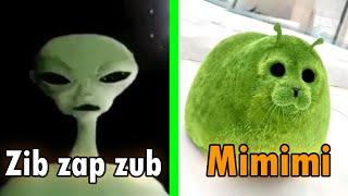 Alien Speaking Meme VS Alien Seal Meme | Alien speaking Meme Zip Zap Zop / Alien Seal