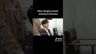 when Yeonghee mistook Junsung for Seonwoo#hisman2 #yeonghee#junsung#seonwoo