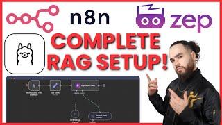 NEW: Complete n8n Vector Store RAG Setup Using Zep AI, Ollama, OpenAI (HuggingFace) Self-Hosted