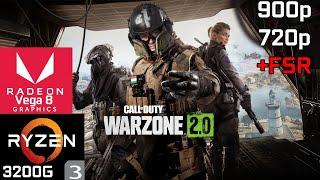 Call of Duty Warzone 2.0 - Ryzen 3 3200G Vega 8 & 16GB RAM