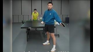 Xu Xin believes that the most important aspect of generating power with the forehand is this