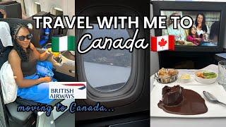 MOVING TO CANADA FROM NIGERIA : Canada Travel Vlog.