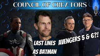 Russos Directing Avengers 5 & 6? Kevin Conroy's Last Batman Lines, & More! Council Of Creators!