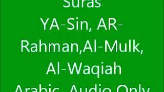 Salinan dari Surat Yasin,Al Mulk,Ar Rahman dan Al Waqiah Syekh Abdurrahman as Sudais