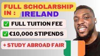 Fully Funded  Scholarship in Ireland 2024