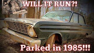 FORGOTTEN Ford Falcon Rescue! Will it Run After 38 Years Sitting?
