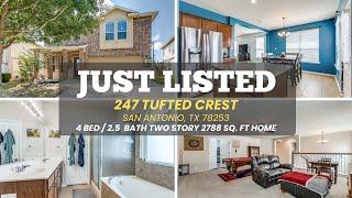 SOLD & CLOSED - 247 Tufted Crest San Antonio, TX 78253 - $329,900