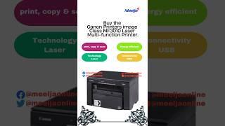 Canon Printers image Class MF3010 Laser Multi-function Printer at lowest price in Dubai