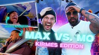 Die KRANKESTE Kirmes Challenge ever  Freefall Tower, Booster Maxxx uvm. mit MAX & MO