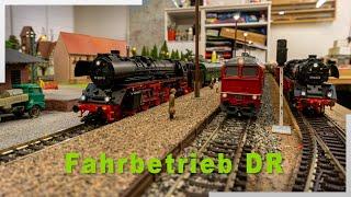 Fahrbetrieb Deutsche Reichsbahn│Modellbahn TT│4K