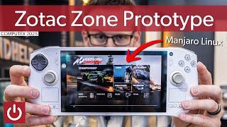 Zotac Zone Switches From Windows To Linux