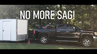 How to install load leveling air bags and my opinion (no more sag!!)