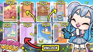 NEW!  UNLOCK ALL LOCKED SECRET DOOR  AVATAR WORLD