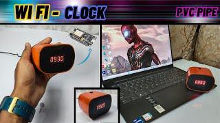 How To Make a Smart Wi-Fi Clock Rechargeable & Auto Time Setting