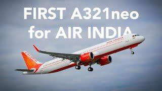 FIRST A321neo for Air India delivered