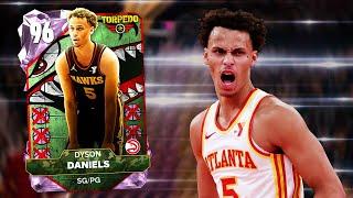 PINK DIAMOND DYSON DANIELS GAMEPLAY! ELITE DEFENDER IN NBA 2K25 MYTEAM!