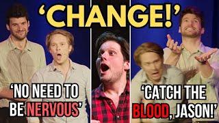 "CATCH THE BLOOD, JASON!" | Improv Game: CHANGE.