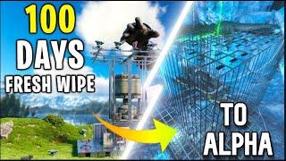 HOW WE SURVIVED 100 Days on the Hardest ARK Cluster! ARK PvP