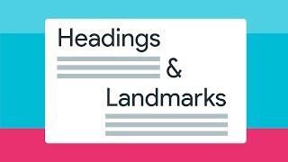 Why headings and landmarks are so important -- A11ycasts #18